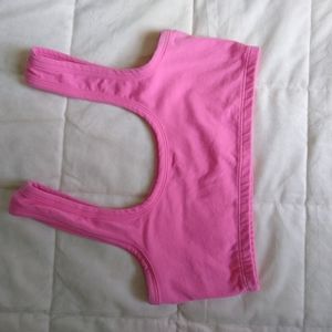 ARQ Bubblegum wide strap bra